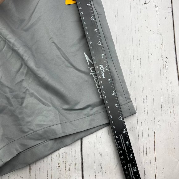 Speedo Large Comfort Stretch Sun Protection Shorts Pants Gray Men New - Picture 6 of 11